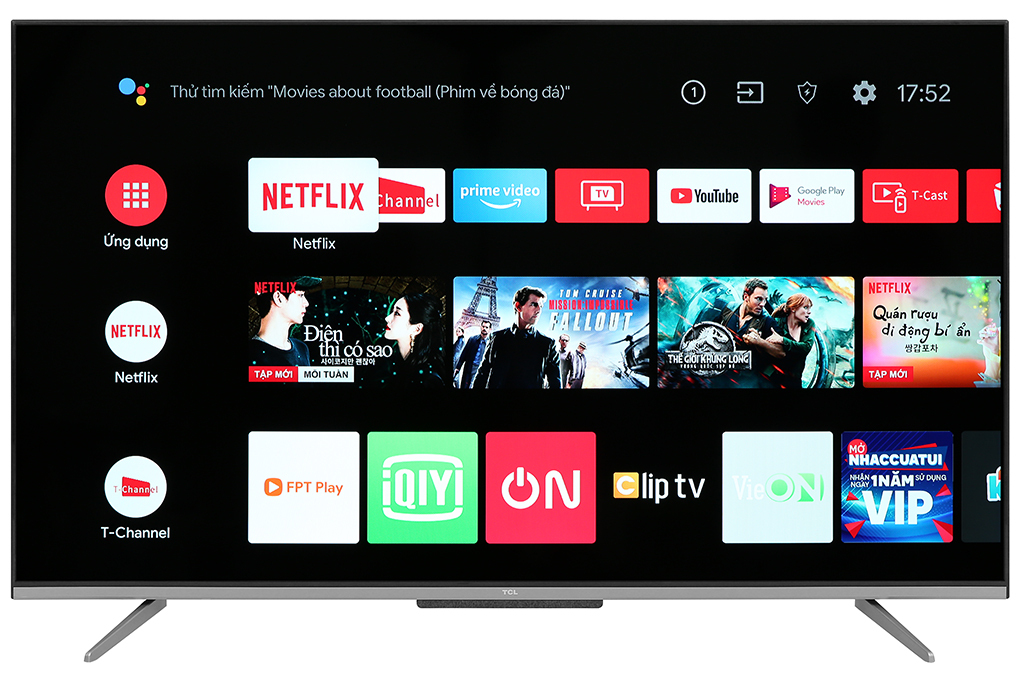 Smart Tivi TCL 4K 43 inch 43P725 1 Smart Tivi TCL 4K 43 inch 43P725